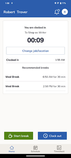 Time by Wagepoint Screen 2