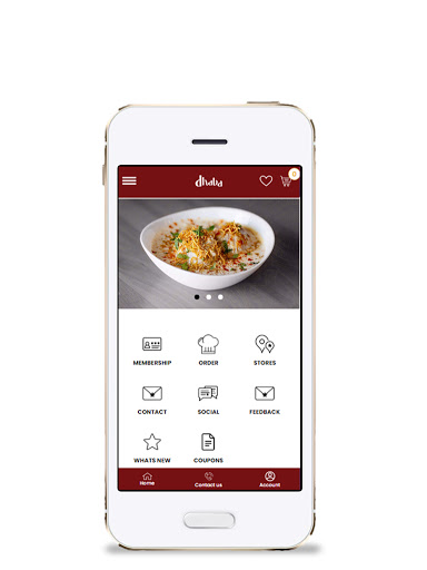 Android application Dhaba screenshort