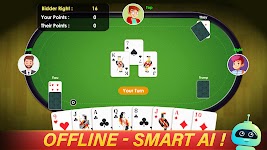 screenshot of 29 card game online play