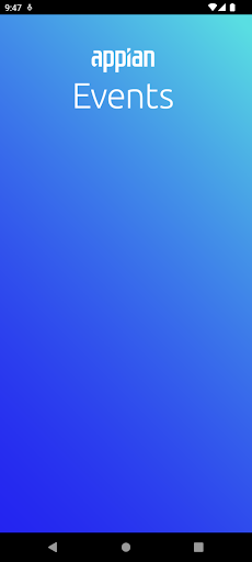 Android application Appian Events screenshort