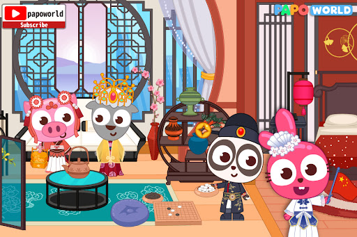 Android application Papo Town Countries screenshort