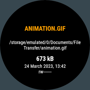 Captura 12 File Transfer (Wear OS) android