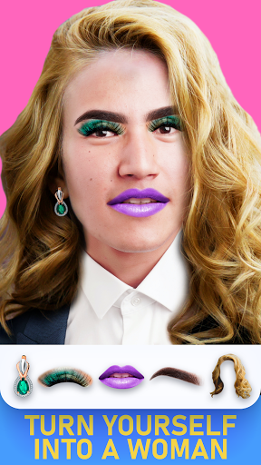 Android application Gender change screenshort