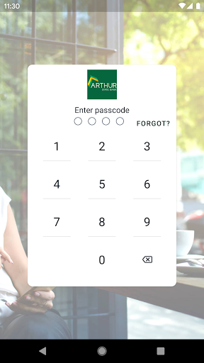 Android application Arthur State Bank screenshort