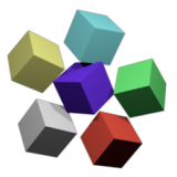 Cube Rain Free icon