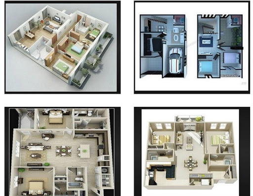 Android application Plan Houses 3 D screenshort
