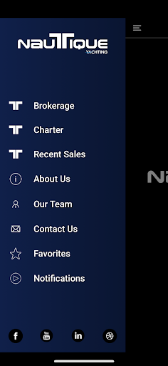 Android application Nautique Yachting screenshort