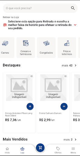 Android application Cestino Mercado screenshort