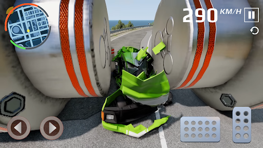 Hydraulic Press Crash Car Game Screen 3
