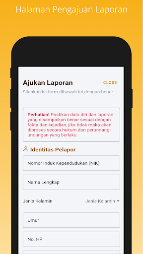 POLRI SIRINE Screen 2