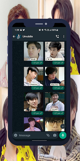 Android application Phuwin Tangsakyuen WASticker screenshort