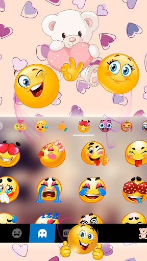 Cute Bear Keyboard Theme