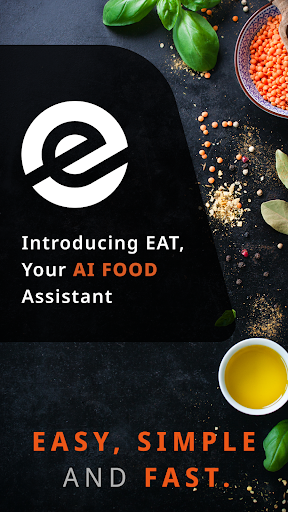 Android application EAT - AI Food and Drink App screenshort