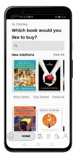 Android application My Author screenshort