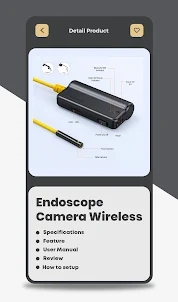 Endoscope Camera Wireless Hint