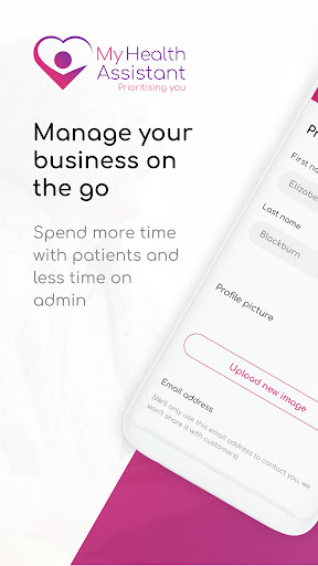 Android application MyHA Professionals screenshort