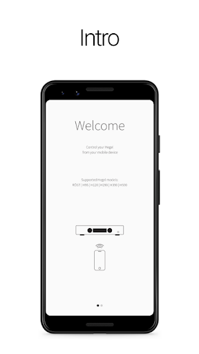Android application Hegel Remote screenshort