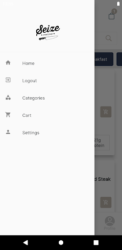 SeizesMeals Screen 2