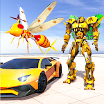 Cover Image of 下载 Mosquito Robot Transforming Games: Robot Car Game 1.0.9 APK