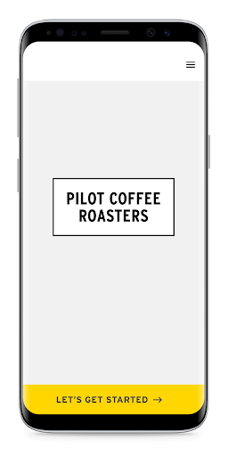 Android application Pilot Coffee Roasters screenshort