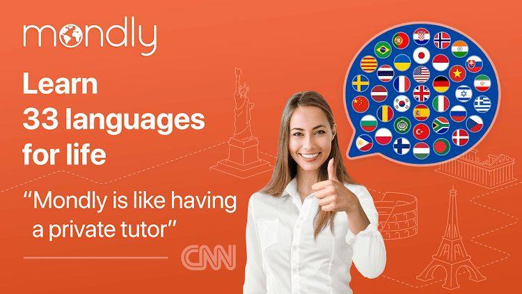 Learn 33 Languages - Mondly - 9.2.2 - (Android)