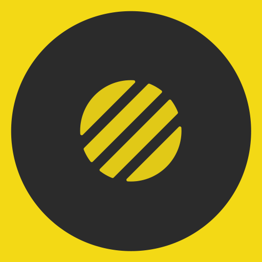 Yellow & Black - A Flatcon Ico 1.0.7 Icon