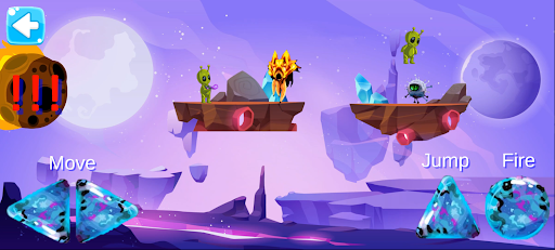 Android application Alien Run screenshort
