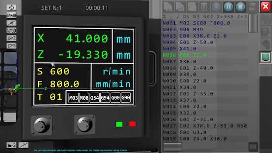 CNC Simulator Free 1.1.8 APK screenshots 13