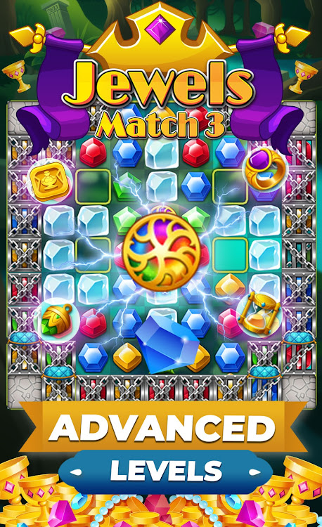 Jewels Premium Match 3 Puzzles - 3 - (Android)