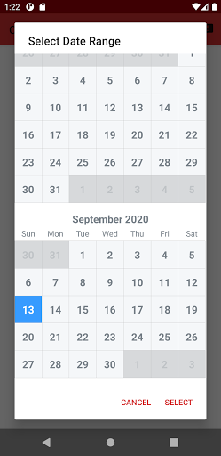 Calculendar Legacy Screen 2