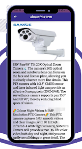 SANNCE Zoom Camera guide