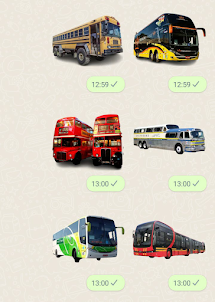 Bus Stickers For WhatsApp