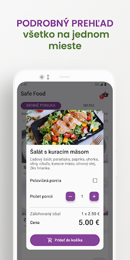 Safe Food Screen 3
