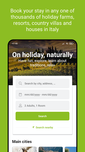 Android application Agriturismo.farm screenshort
