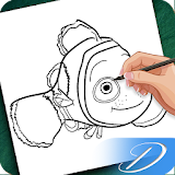 How to Draw Dory and Nemo icon