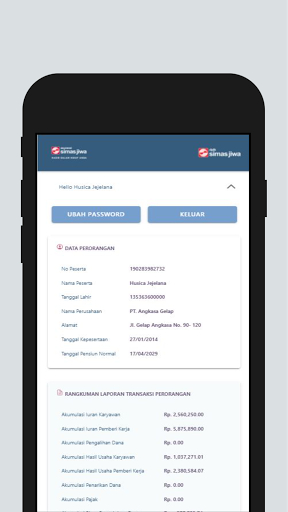 MyPension Screen 3