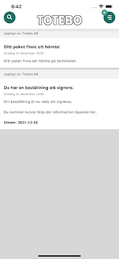 Totebo AB Screen 2
