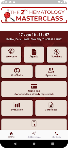 Android application Hematology Masterclass 2022 screenshort