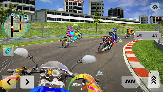Moto Traffic Rider: Bike Stunt 1.4 APK + Mod (Unlimited money) untuk android