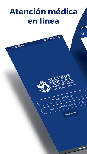 Android application Dr. Fedline screenshort