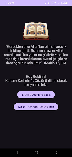 Kuran-ı Kerim 1. Cüz