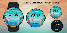 Animated Beach WatchFace APK