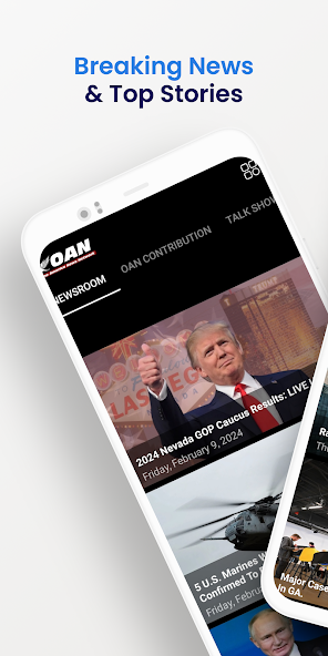 OAN: Live Breaking News 1.1 APK + Мод (Unlimited money) за Android