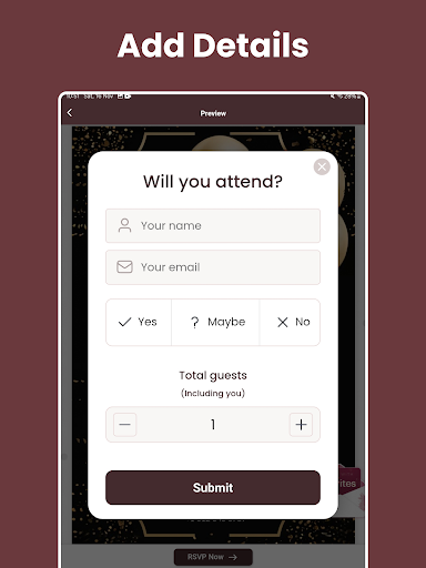 Invitation Maker + RSVP - Art & Design - apps