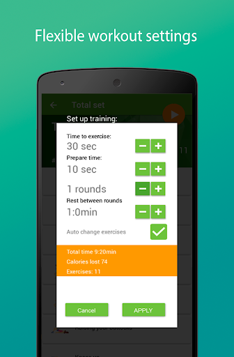 Screenshot of Full body workout - Lose weigh