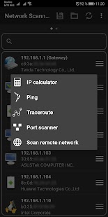 Network Scanner Tangkapan layar