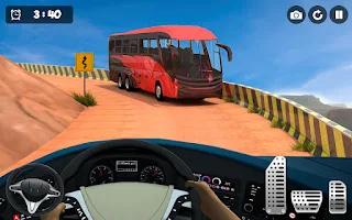Mountain Driving Sim Bus Games - Screenshot 1