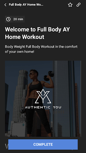 Authentic You Screen 2