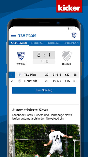 TSV Plön Screen 3