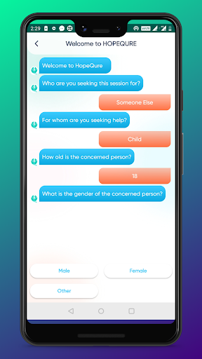 HopeQure - Online Mental Health Counselling App